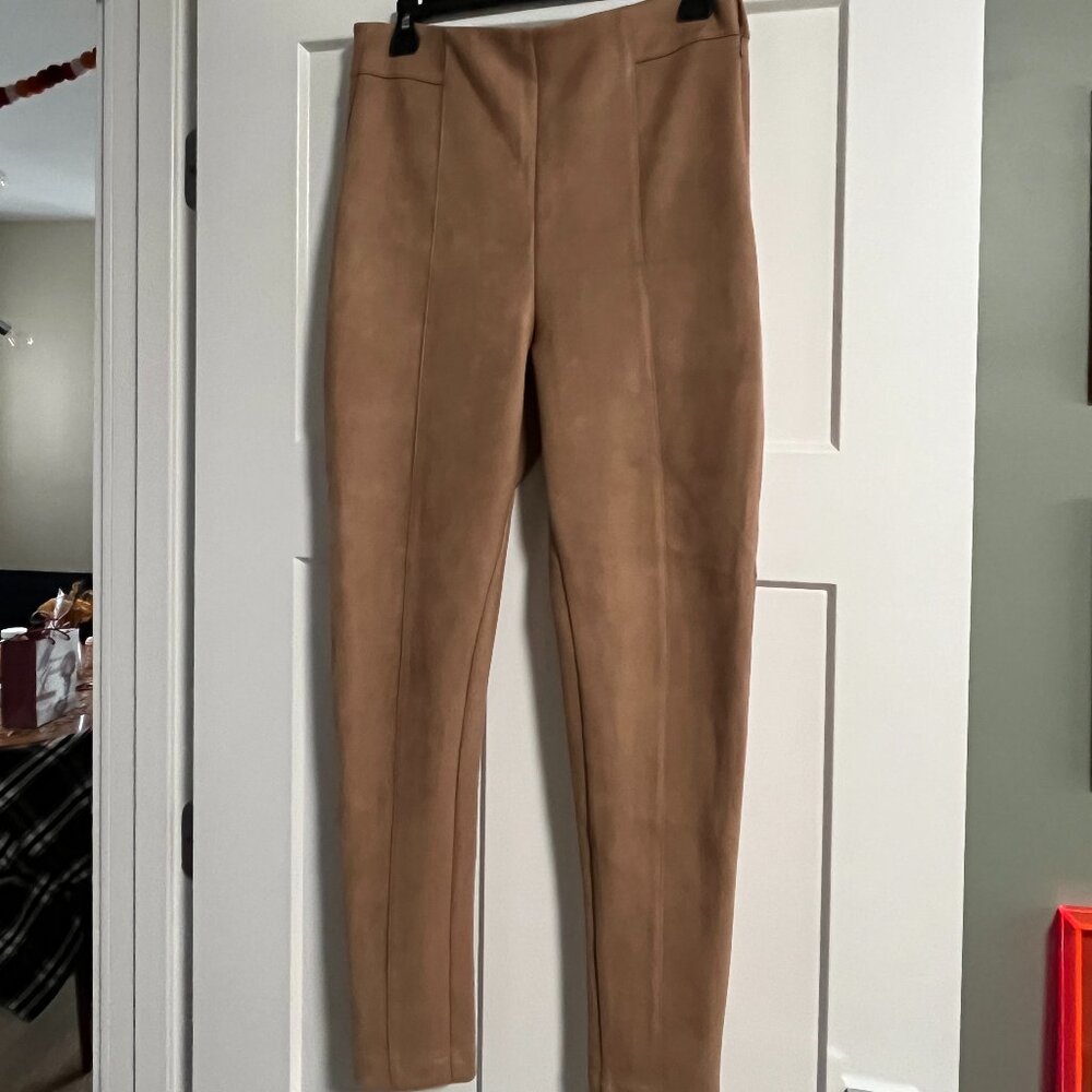 Ann Taylor The Polished Legging- Faux Suede